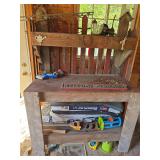 Rustic potting table 48 wide x 6
