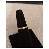 10kt band sz 6