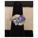 Cocktail ring sz 6, 925
