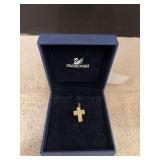 Swarovski cross pendant in original box