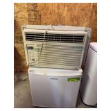 Dorm size refrig and window air conditioner