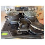 Various Analon pots & pans