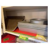 Cake Boss baking pans, cutting mats