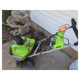 Greenworks 20" electric snowblower