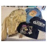 Beatles Sergeant Peppers Lonely Hearts Club band jacket, international sales manager’s meeting, jacket, Canada, 82 jacket and two T-shirts