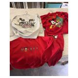 Three mickey sweatshirts and sweatpants
