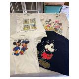 Four mickey tshirts