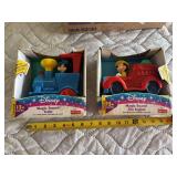 Two Disney, Mickey Mouse toddler action toys