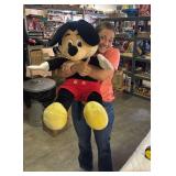 Extra large stuffed Mickey