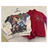 Two Betty boop sweatshirts