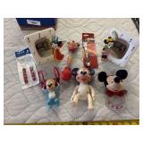 Mickey Mouse, baby toys and music boxes
