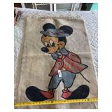 Mickey Mouse small area rug
