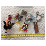 Mickey mouse mug, egg cooker, plastic toys, souvenirs