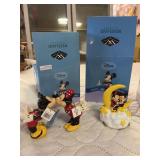 New with tags, Minnie and Mickey figurines