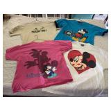 Four Mickey t shirts