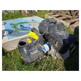 New never used gas engine 2" transfer pump and hose kit 206cc engine New never used gas engine 2" transfer pump and hose kit 206cc engine
