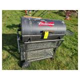 Barrel style BBQ grill Barrel style BBQ grill
