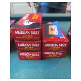 5 boxes of American Eagle .223 rem 55 grain FMJ ammunition