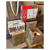 8+ boxes of player piano rolls