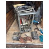 Sears Craftsman welder with cart and accessories
