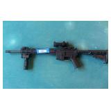 Diamond back model DBIII .223 AR15 #DB2452499 with red dot - with 10 round magazines