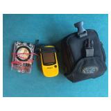 Etrex gps with compass and carying case
