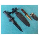 Hunting knife and dagger