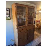 Large hand made kitchen cupboard hutch 49 x 86 x 19 (ONE piece) Large hand made kitchen cupboard hutch 49 x 86 x 19 (ONE piece)