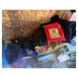 Five pairs of jeans and ladies pants size 6, plus Woolrich pullover, additional jacket and white Mountain traders jersey night shirt Five pairs of jeans and ladies pants size 6, plus Woolrich pullover, additional jacket and white Mountain traders jersey night shirt