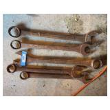 Bronco giant wrench set - were used for airplane mechanics Bronco giant wrench set - were used for airplane mechanics