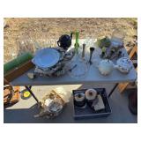 Glassware, China and decorative items Glassware, China and decorative items