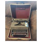 Vintage royal typewriter with case