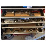 Four tool chest drawers, mostly craftsman sockets 1/4” and 3/8” drive