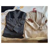 Two men’s suit jackets 48R