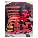 Portable grill set