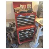 Craftsman two section toolbox no tools included - please come at the end of pickup