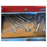 Set of craftsman metric wrenches