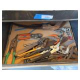 Crescent wrenches, channel locks, tin snips, brake pliers
