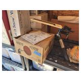 Outers trap thrower and partial box of traps