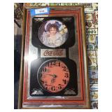 Vintage 1978 Coca Cola advertising clock