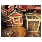 Small backyard chicken coop