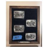 Charles Russell belt buckle collection 1