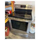 Stainless steel five burner electric cook stove - works, per seller