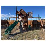 Large Backyard playset - buyer will need to dismantle and haul with their own equipment