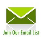 Join our email list to stay up to date!