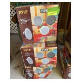 3 pair of NIB Pyle 250W in ceiling speakers