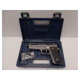 Beretta 92FS 9mm pistol w/ orig box SN BER235456. Appears new. Permit to purchase required at pick up. If we take possession of firearm before delivery to buyer there will be a $25 transfer fee.