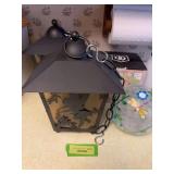 Studio 66 solar light and two hanging solar lamps w Tinkerbell