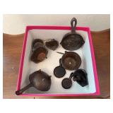 Mini cast iron cookware