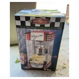 NIB popcorn machine